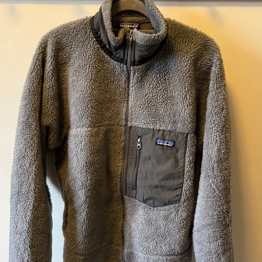 Patagonia Jacket Men's Medium Retro X Deep Pile Sherpa Fleece